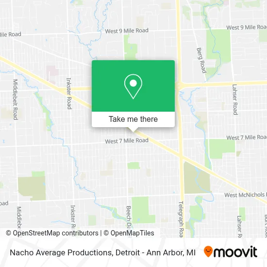 Nacho Average Productions map