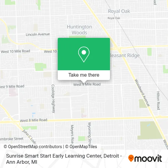 Sunrise Smart Start Early Learning Center map