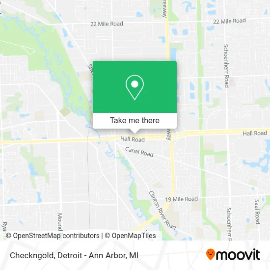 Checkngold map