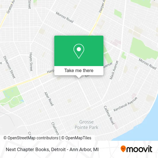 Next Chapter Books map