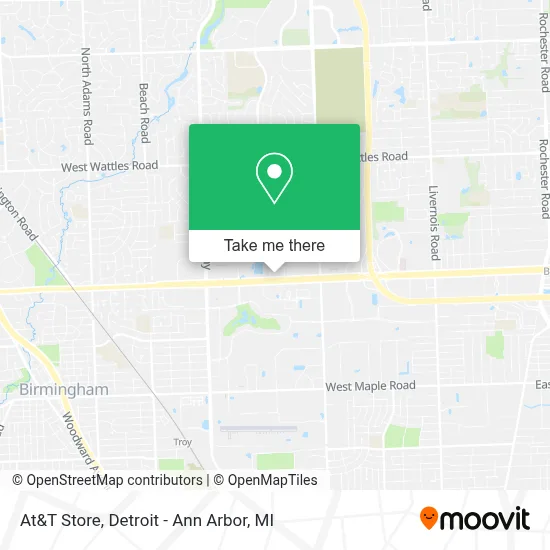 At&T Store map