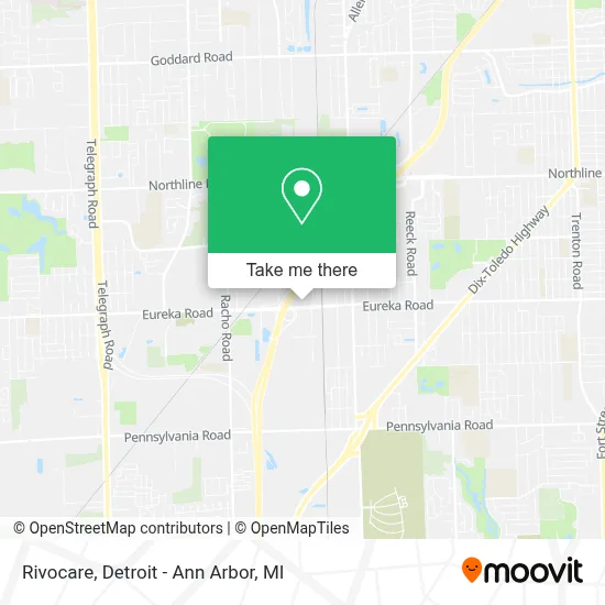 Rivocare map
