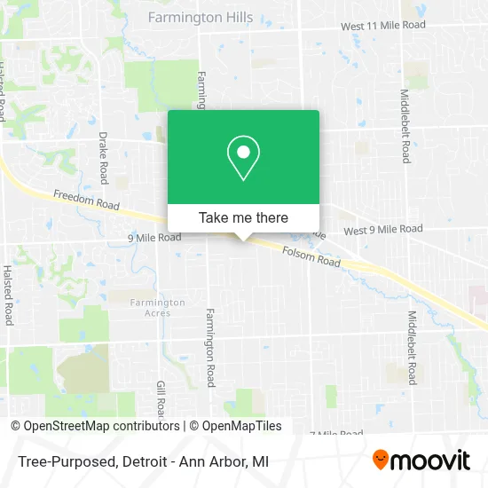 Tree-Purposed map