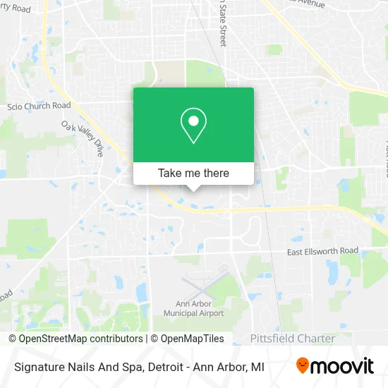 Signature Nails And Spa map