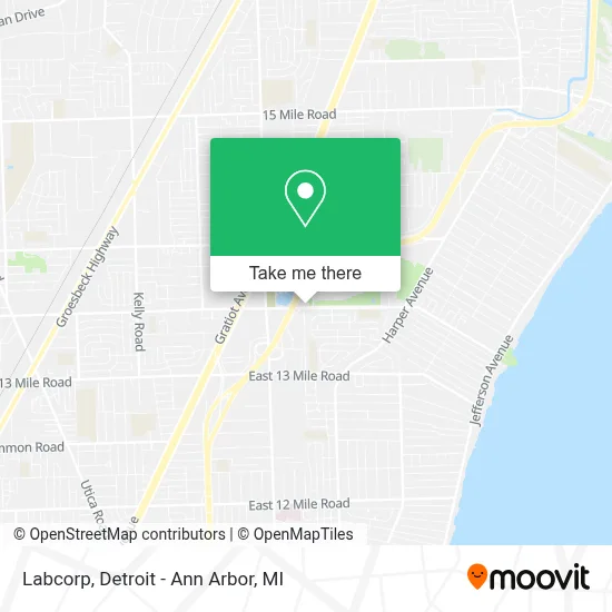 Labcorp map