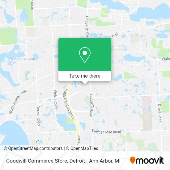 Goodwill Commerce Store map
