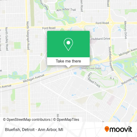 Bluefish map