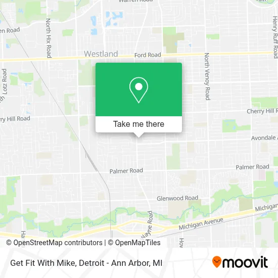Get Fit With Mike map