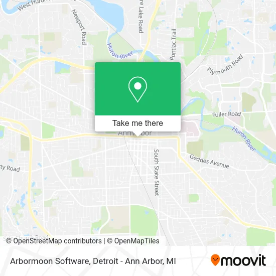 Arbormoon Software map