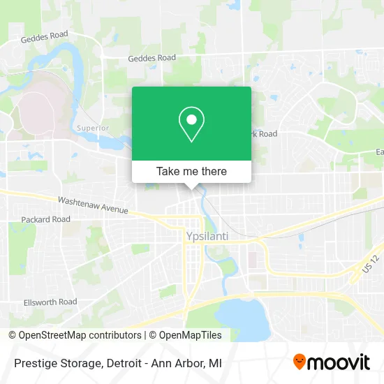 Prestige Storage map