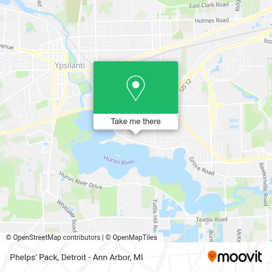 Phelps' Pack map