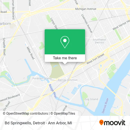 Bd Springwells map