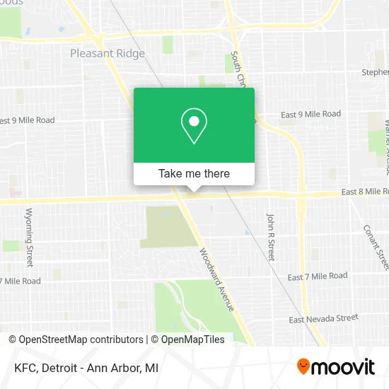 Kfc map