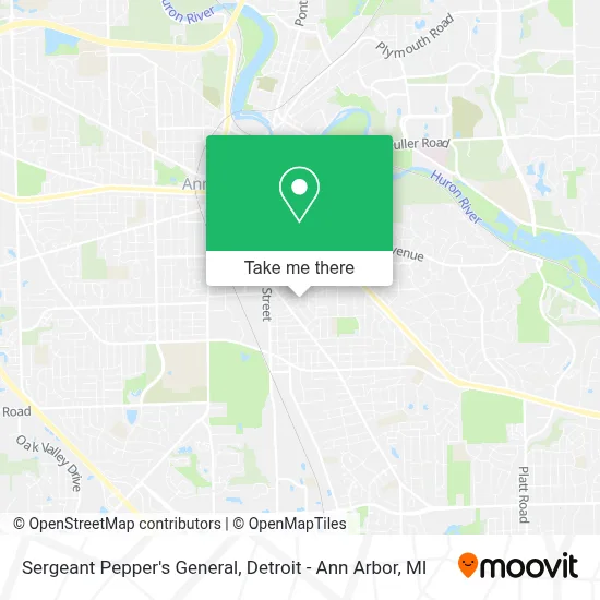Sergeant Pepper's General map