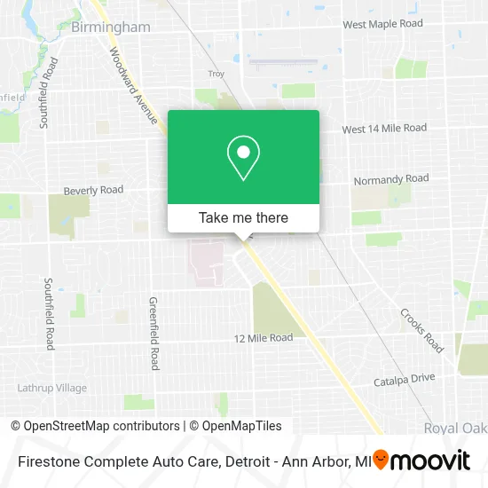 Firestone Complete Auto Care map