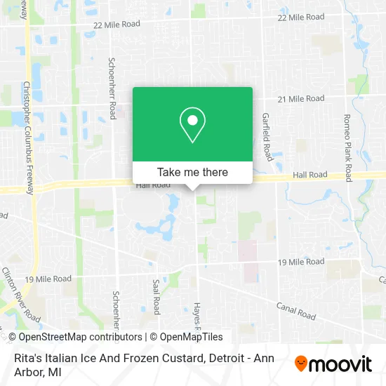 Rita's Italian Ice And Frozen Custard map