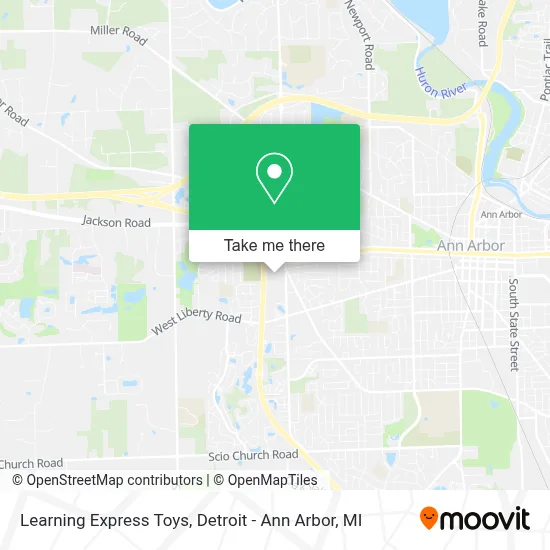 Learning Express Toys map