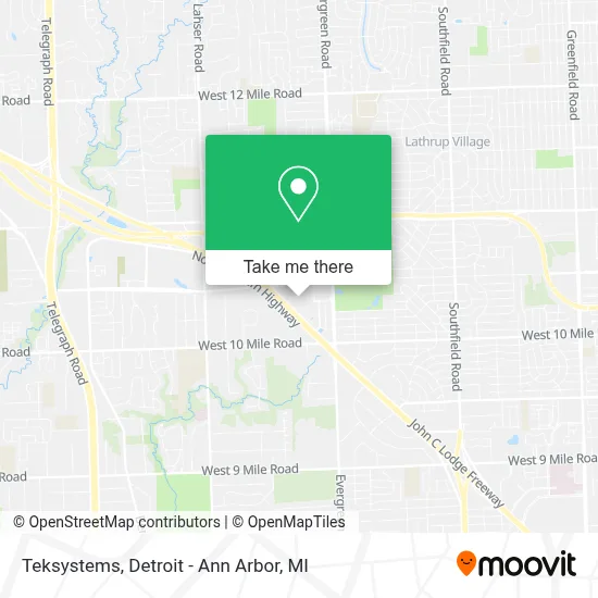 Teksystems map