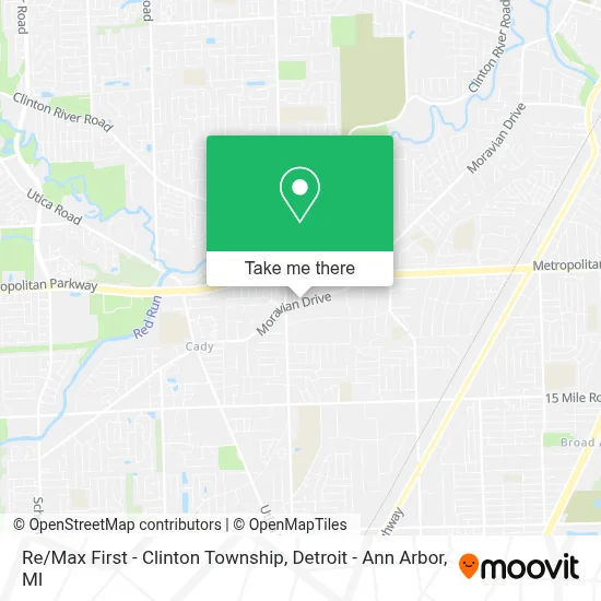 Re / Max First - Clinton Township map