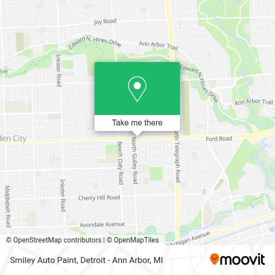 Smiley Auto Paint map
