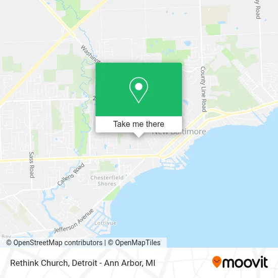 Rethink Church map