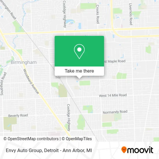 Envy Auto Group map