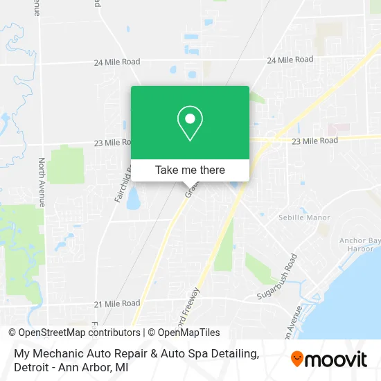 My Mechanic Auto Repair & Auto Spa Detailing map