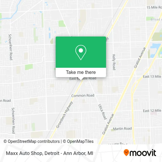 Maxx Auto Shop map