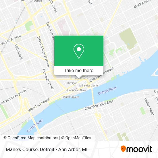 Mane's Course map
