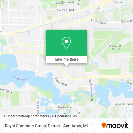 Royal Commute Group map