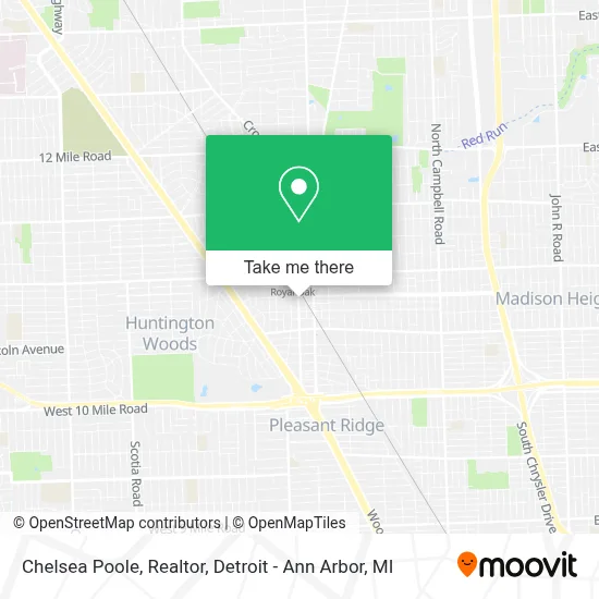Chelsea Poole, Realtor map