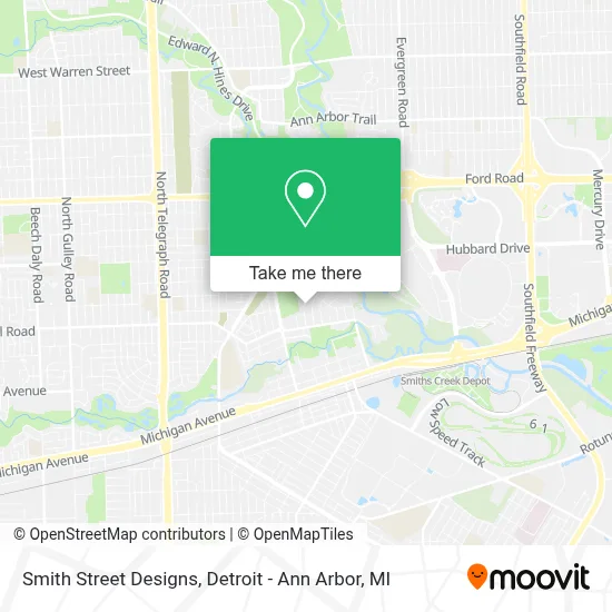 Smith Street Designs map