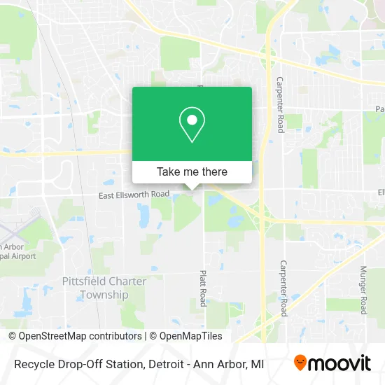 Recycle Drop-Off Station map