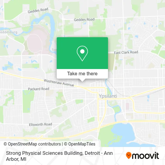 Strong Physical Sciences Building map