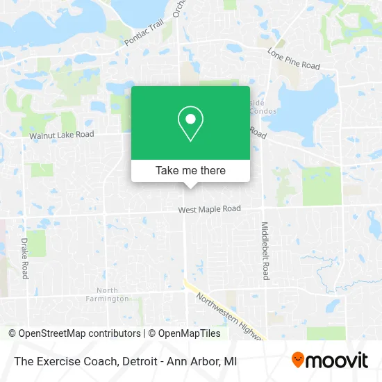The Exercise Coach map