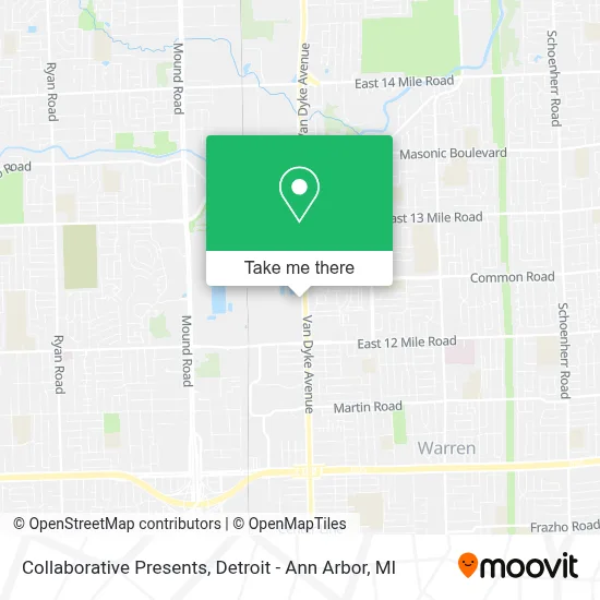 Collaborative Presents map