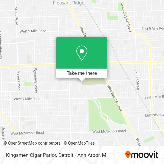 Kingsmen Cigar Parlor map