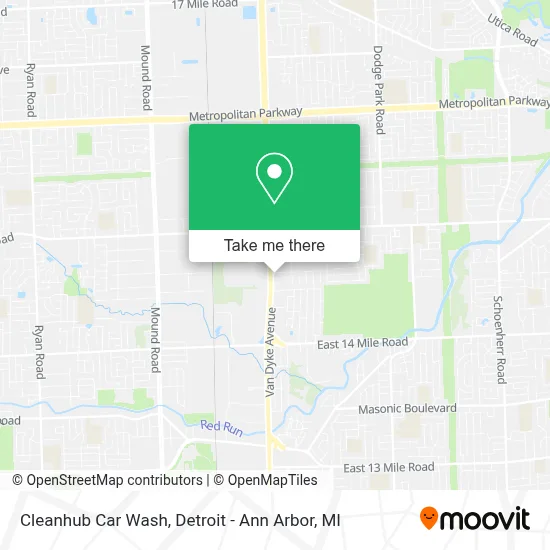 Cleanhub Car Wash map