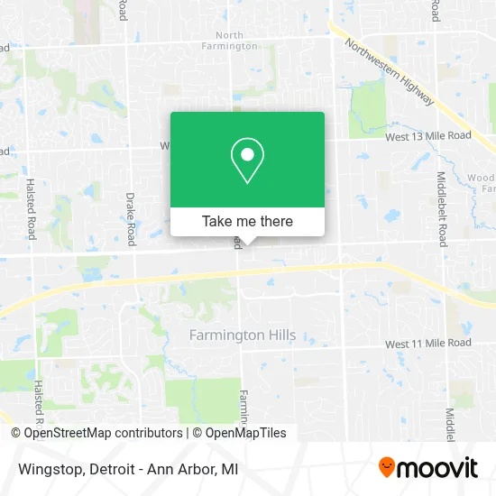 Wingstop map