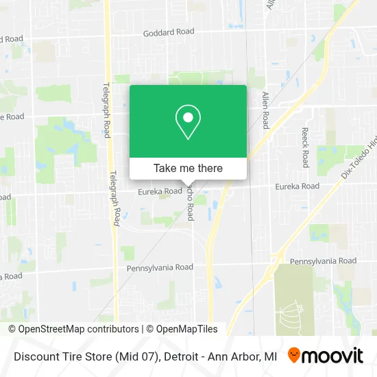 Discount Tire Store (Mid 07) map