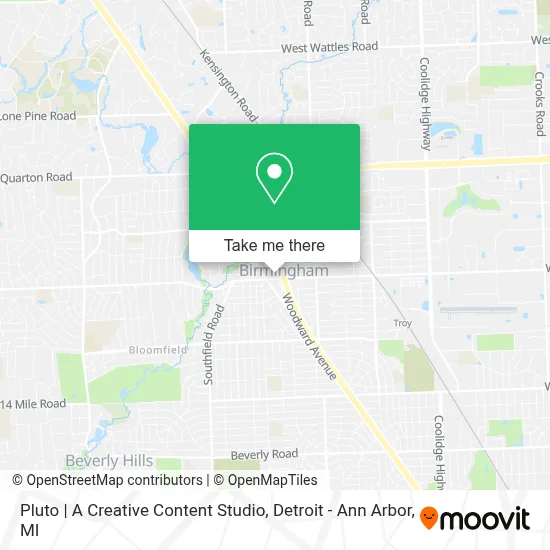 Pluto | A Creative Content Studio map