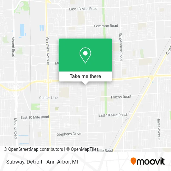 Subway map