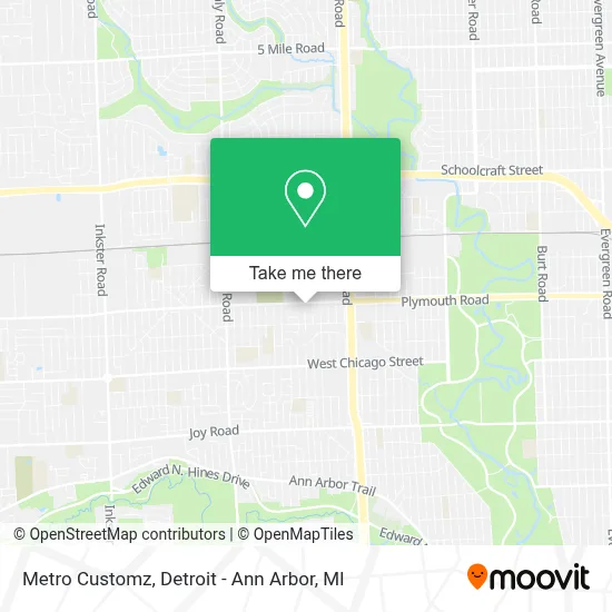 Metro Customz map