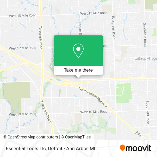 Essential Tools Llc map