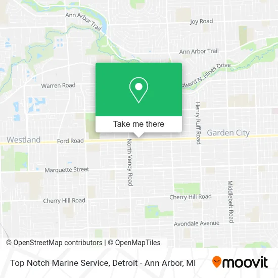 Top Notch Marine Service map