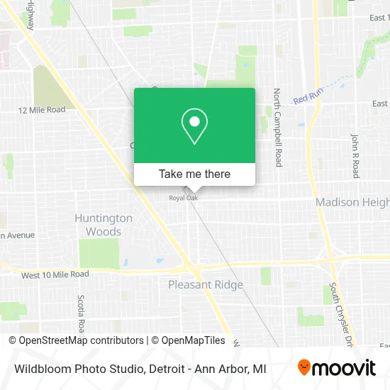 Wildbloom Photo Studio map