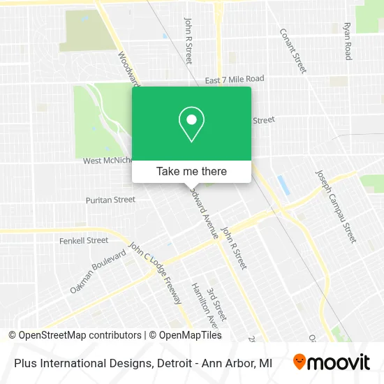 Plus International Designs map
