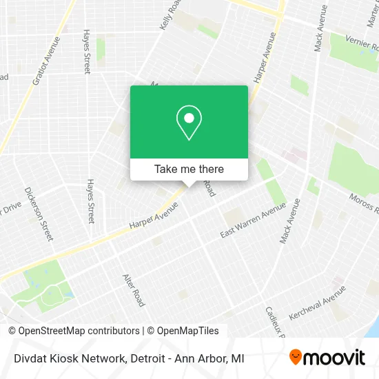 Divdat Kiosk Network map