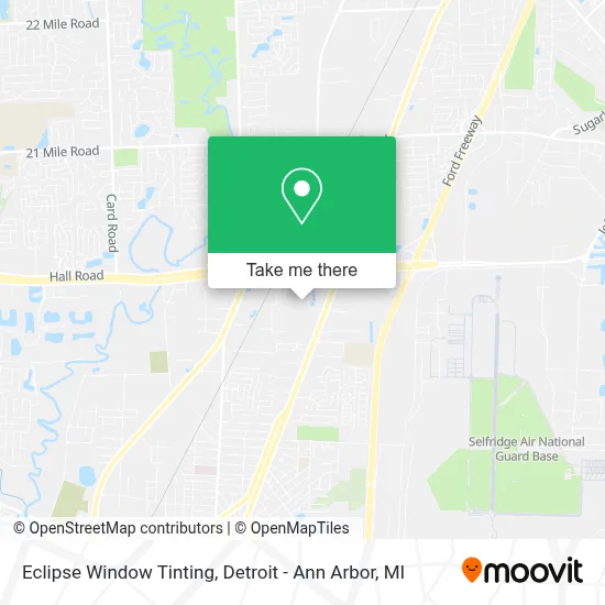 Eclipse Window Tinting map