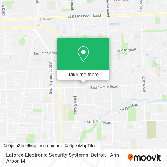 Laforce Electronic Security Systems map